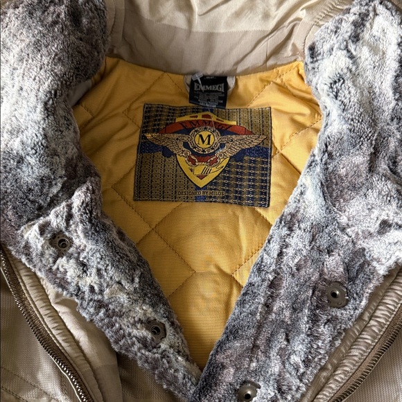 Vintage emmegi Tan Hooded Winter Jacket and Pants Set - Picture 11 of 16